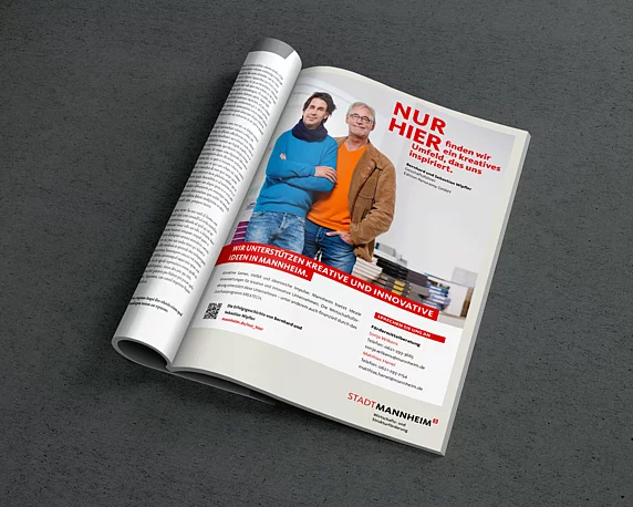 Kampagne, "Nur hier", Innovation, Unternehmen, Testimonial, Erfolgsgeschichte, Edition Panorama GmbH