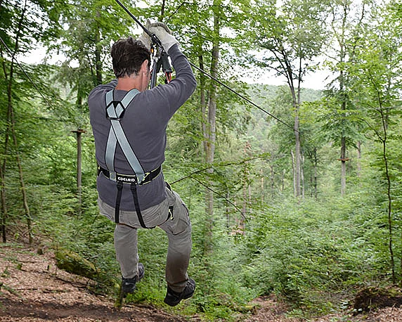 Ziplinepark, Elmstein, Pfalz, Betriebsausflug 2016