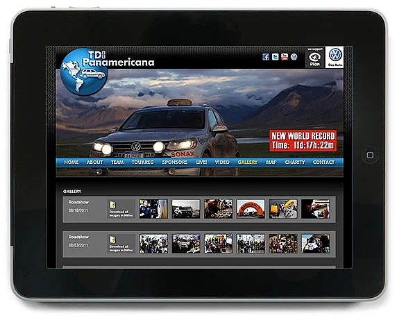 Challenge4, TDI-Panamericana Website