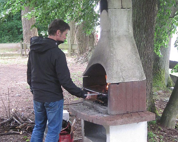 Betriebsausflug, Grillen, Hütte, Siedelsbrunn, Werbeagentur Mannheim, magenta