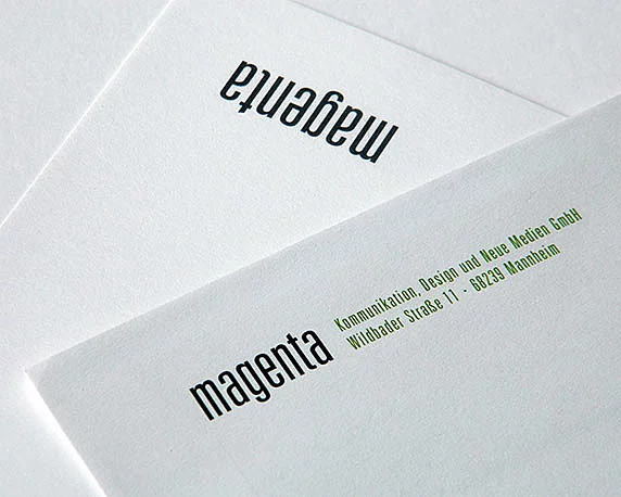 magenta, Corporate Design