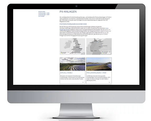 Athos Solar, Website