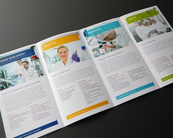 Imagebroschüre, Broschüre, Richter-Helm, Biologics