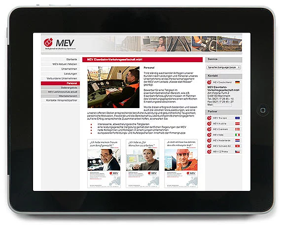 MEV, Website