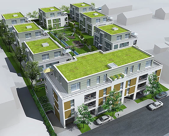 Ostermayer Wohnbau, 3D Illustration, Werbeagentur magenta, Mannheim