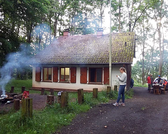 Pfadfinderhütte St. Georg, Waldfischbach-Burgalben, Pfalz, Betriebsausflug 2016