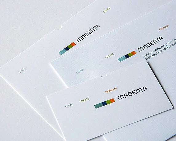 magenta, Corporate Design