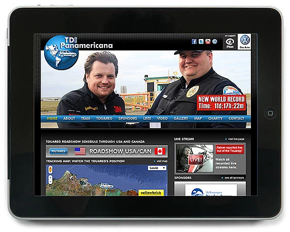 Challenge4, TDI-Panamericana Website