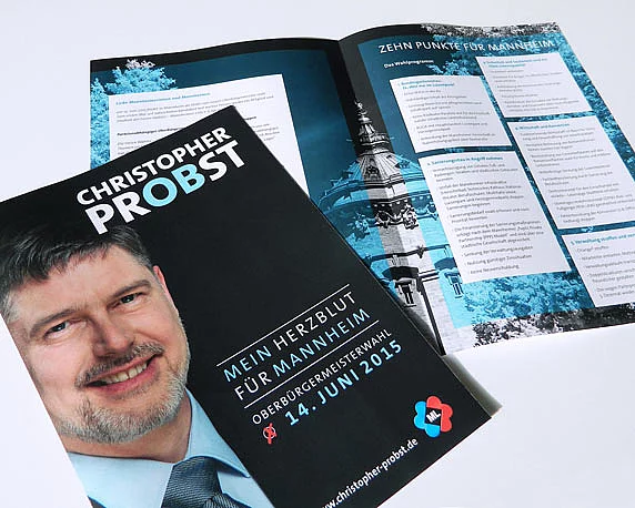 Christopher Probst, Kandidat, Oberbürgermeisterwahl, Wahlprogramm