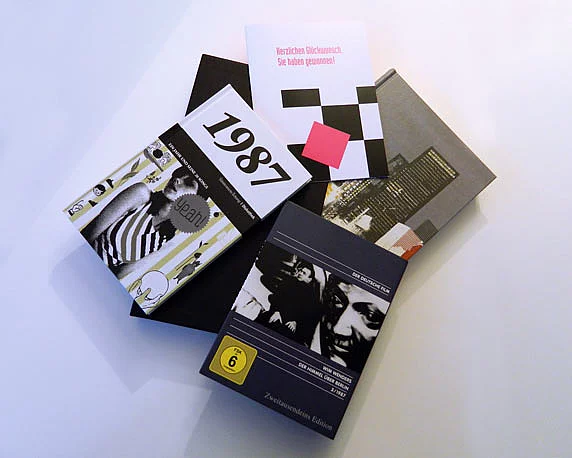 Weihnachtsgewinnspiel, Quiz, Ziehung, Paket, 1987, Literatur, Film, Musik