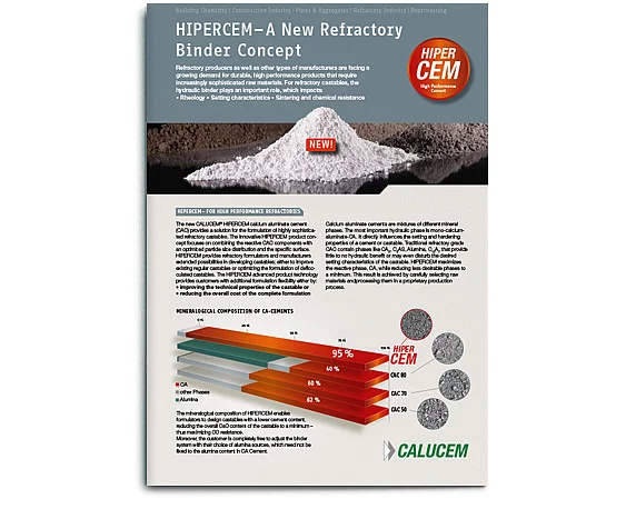 Calucem, Broschüre, Website