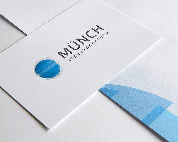Münch Steuerberatung, Corporate Design, Werbeagentur magenta, Mannheim