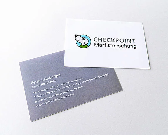 Checkpoint Marktforschung, Geschäftsausstattung,