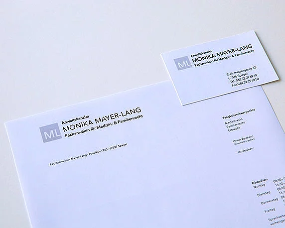 Monika Mayer-Lang, Corporate Design