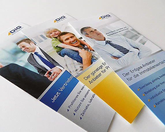 Deutsche Industriegas, Mailing, Broschüre
