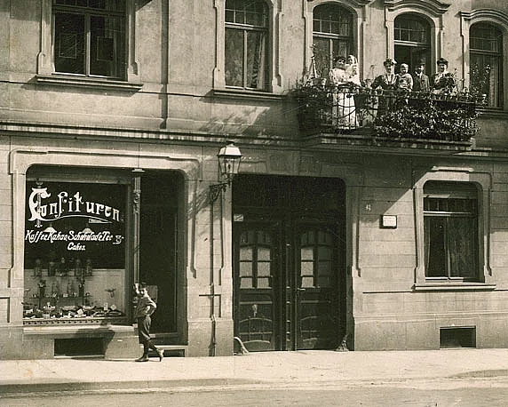Keplerstraße, Mannheim, Anfang 20. Jahrhundert