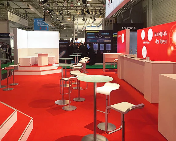 MVV Energie AG, Messestand, E-world Essen 2015