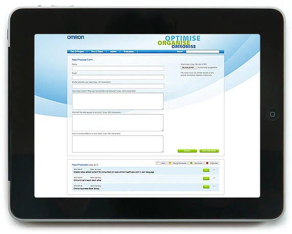 Omron Healthcare, Website, Werbeagentur magenta, Mannheim