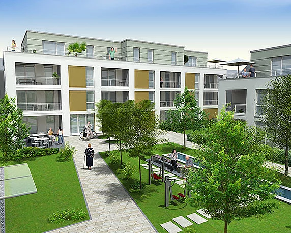 Ostermayer Wohnbau, 3D Illustration