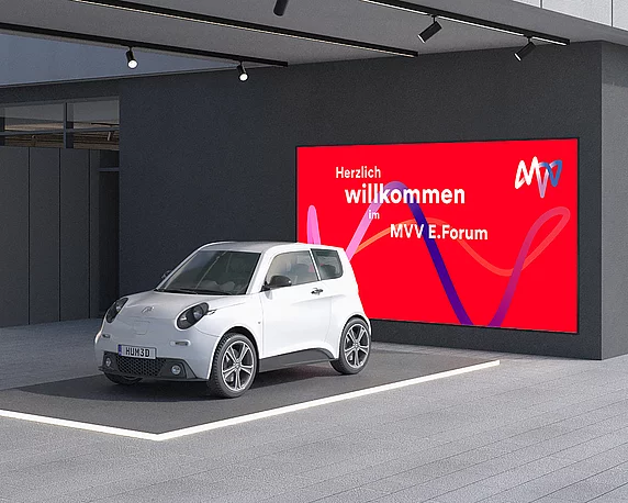 Visualisierung MVV E.forum Plakat