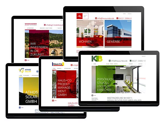 Weidenhammer Gruppe, Haus+Co, Schütte Lanz Park, Athos Solar, KIB11, Website, Heidelberg
