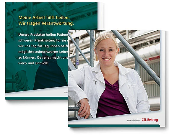 CSL-Behring, Plakat