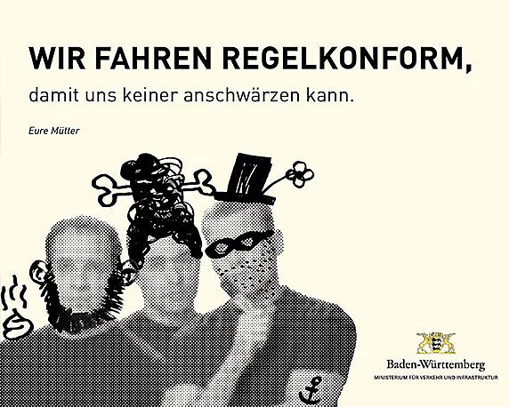 Ironie im Verkehr, ein offener Brief von Reinhard Helfert, Werbeagentur magenta, Mannheim