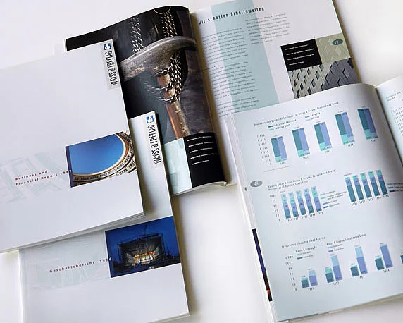 Wayss & Freytag AG, Corporate Design, Broschüren