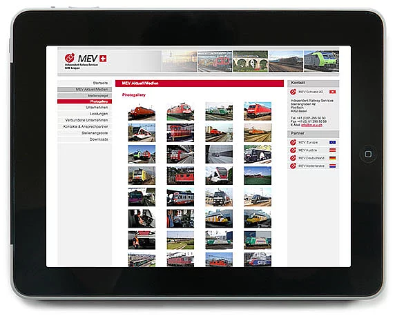 MEV, Website