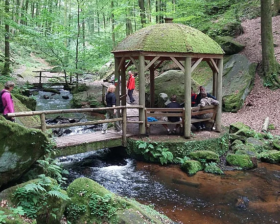 Karlstalschlucht, Trippstadt, Betriebsausflug 2016