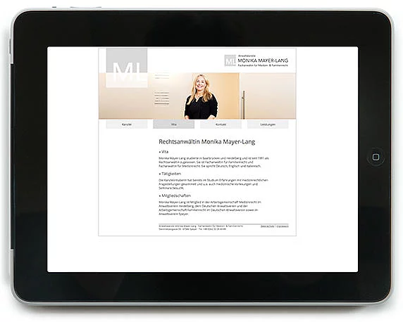 Monika Mayer-Lang, Corporate Design