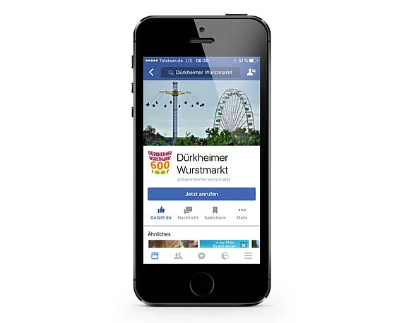 Bad Dürkheim, Logo, Jubiläum, Wurstmarkt, Facebook