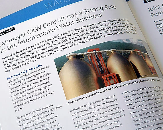 Lahmeyer International, Mitarbeitermagazin