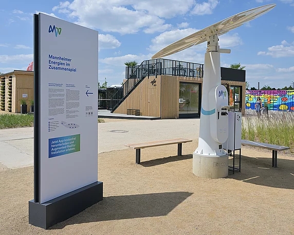 MVV BUGA23 Infotafel Energiefeld